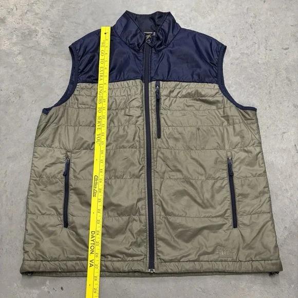 REI Pertex Quantum Primaloft Vest Men's Polyester Blue/Khaki Size‎  XL Outerwear - Picture 6 of 11